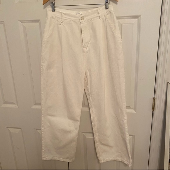 The Frankie Shop - DREW DENIM PANTS / White Size M - Picture 3 of 8